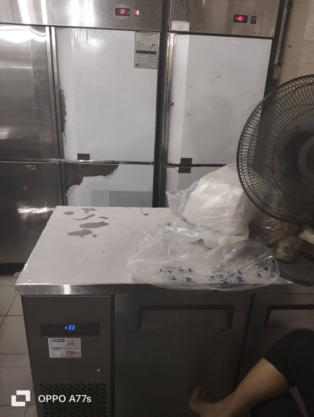 Mixed vegetables rice stall for take over