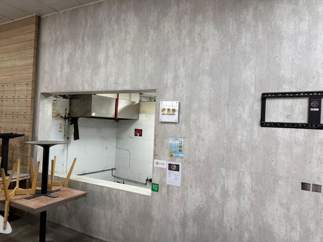 Hillview only food court food stall for lease