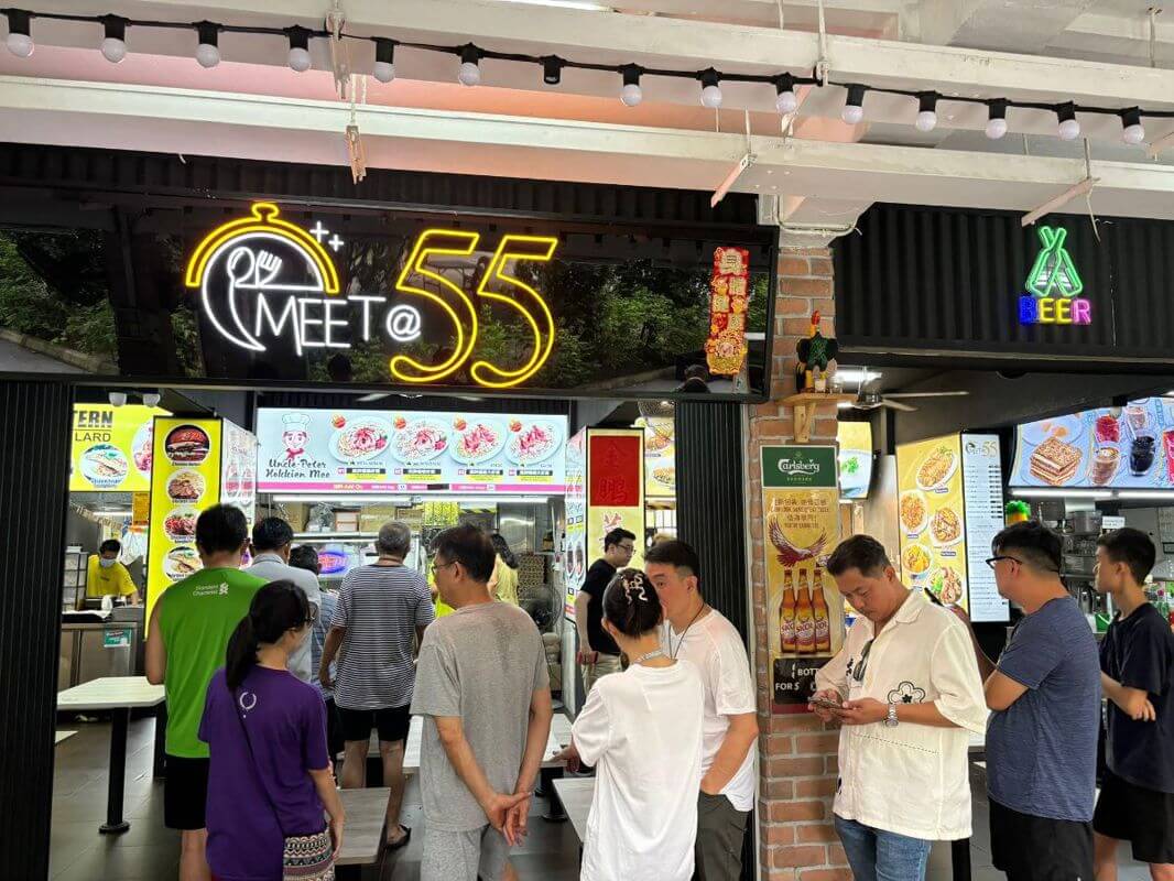 Meet@55 Coffeeshop Stalls for Rent at Lengkok Bahru (near Redhill MRT) - 麟谷峇鲁咖啡店摊位出租 (靠近红山地铁站）