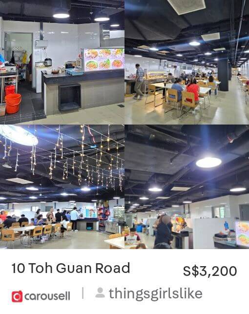 Food stall for rent at IMM (MR licence)& 29 woodland industrial park E1 