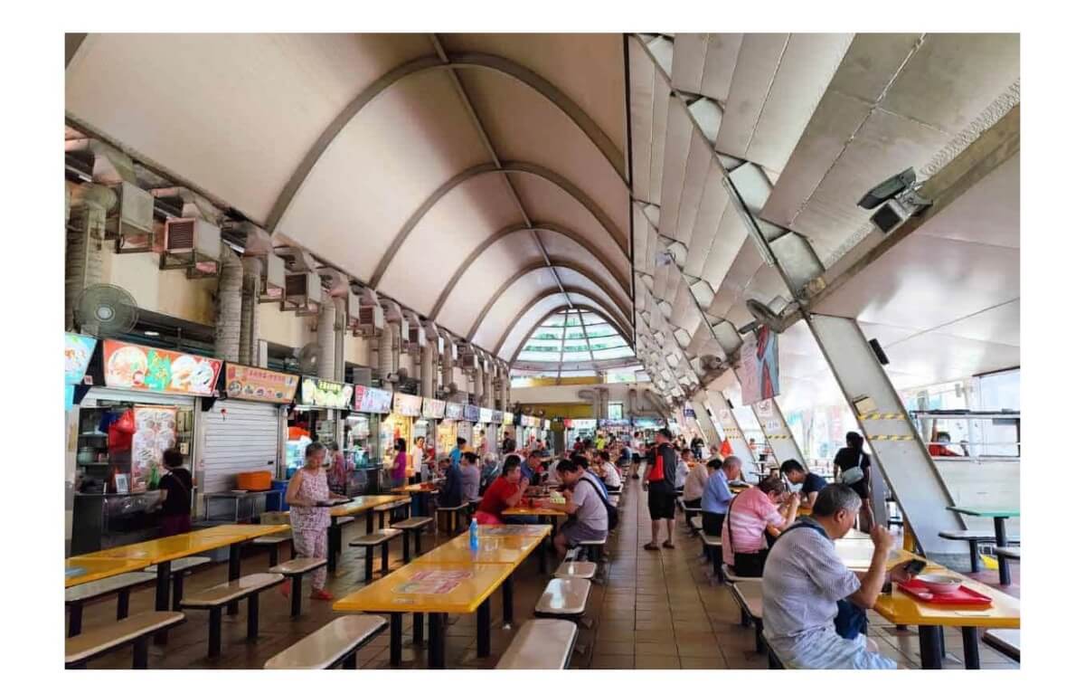 Chinese cooked food stall for rent at 48A Tanglin Halt market
