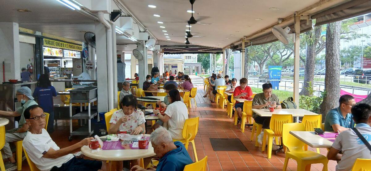 Free $10,000 deposit.  AMK food stall for lease 