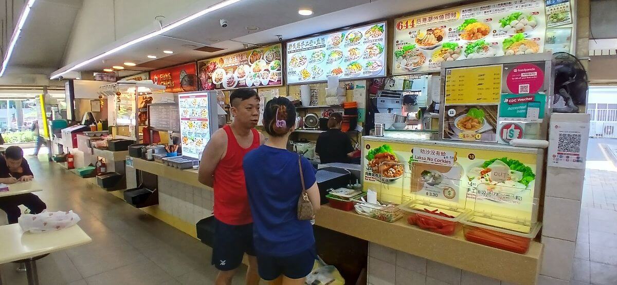 Various Yishun food stall for rent. MR license 