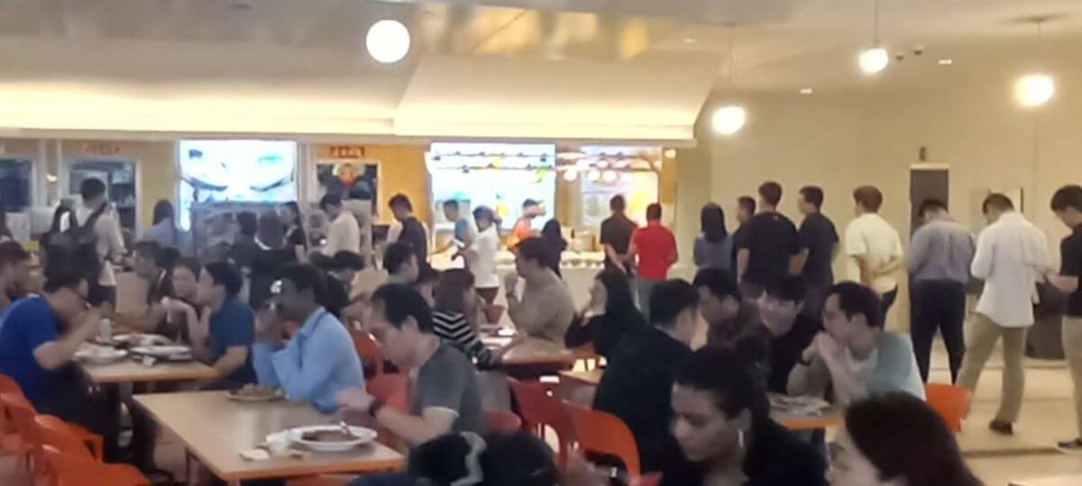 MR license foodcourt stall for rent @ Changi Business Pk 