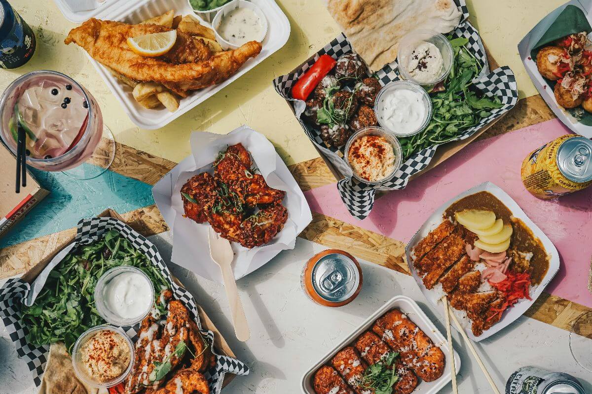 Profitable Western food stall takeover - busy food court