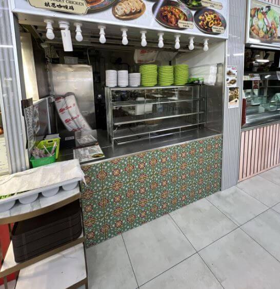 24hrs Food Court Stall / Kiosk For Rent At Jalan Besar