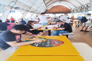 Chinese cooked food stall for rent at 48A Tanglin Halt market